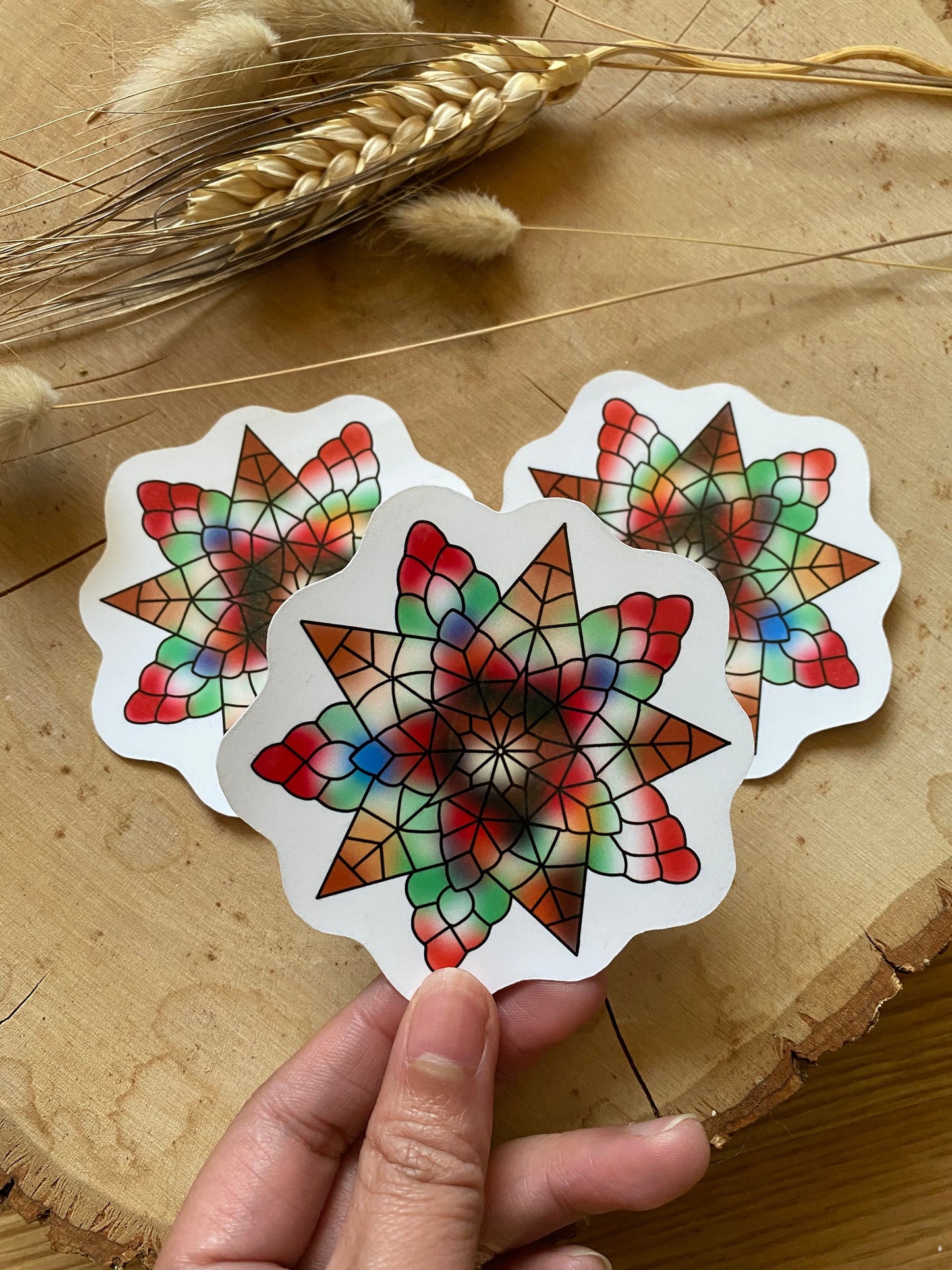 Filipino Parol Star Sticker