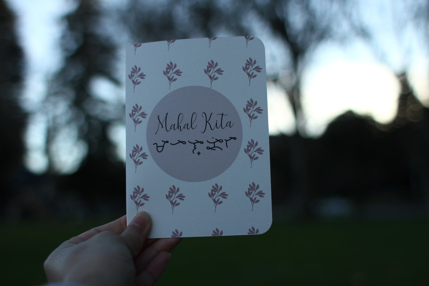 Mahal Kita Vintage Greeting Card