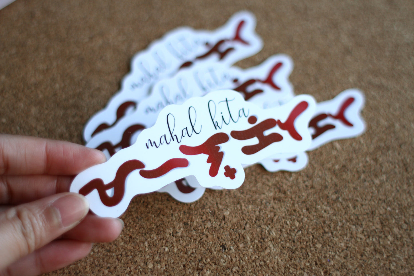 Mahal Kita Baybayin Sticker