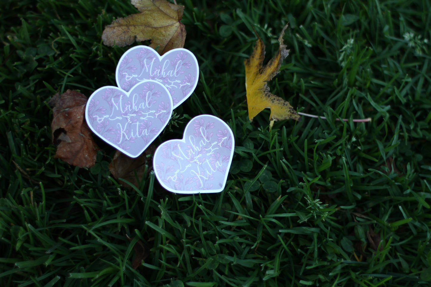 Mahal Kita Baybayin Heart Sticker