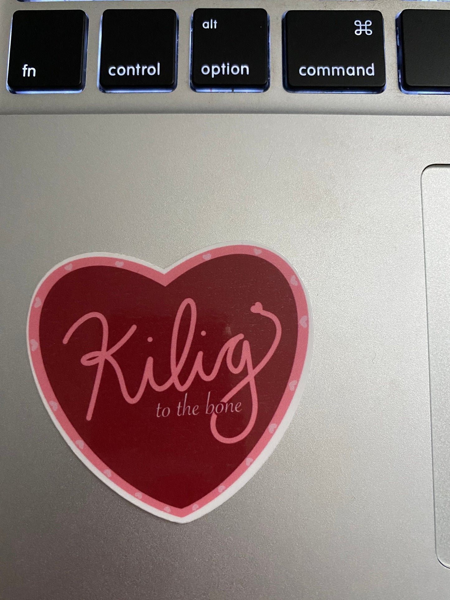 Kilig to the Bone Filipino Saying Sticker