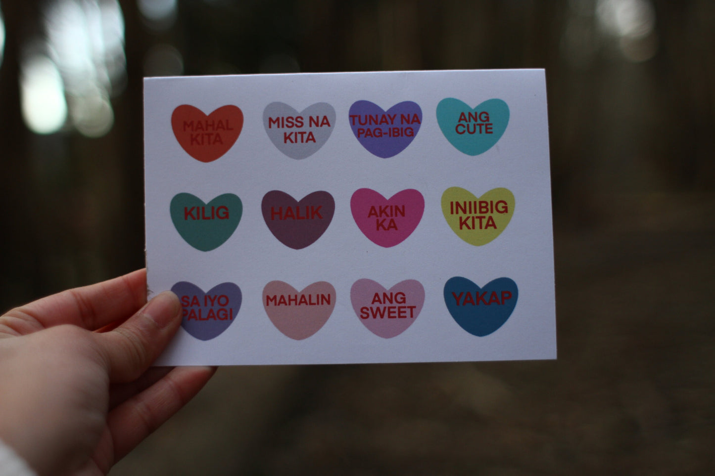 Filipino Conversation Greeting Card