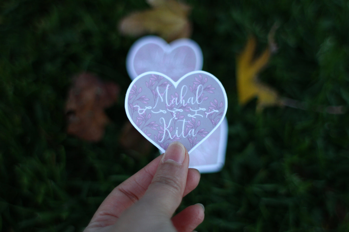 Mahal Kita Baybayin Heart Sticker