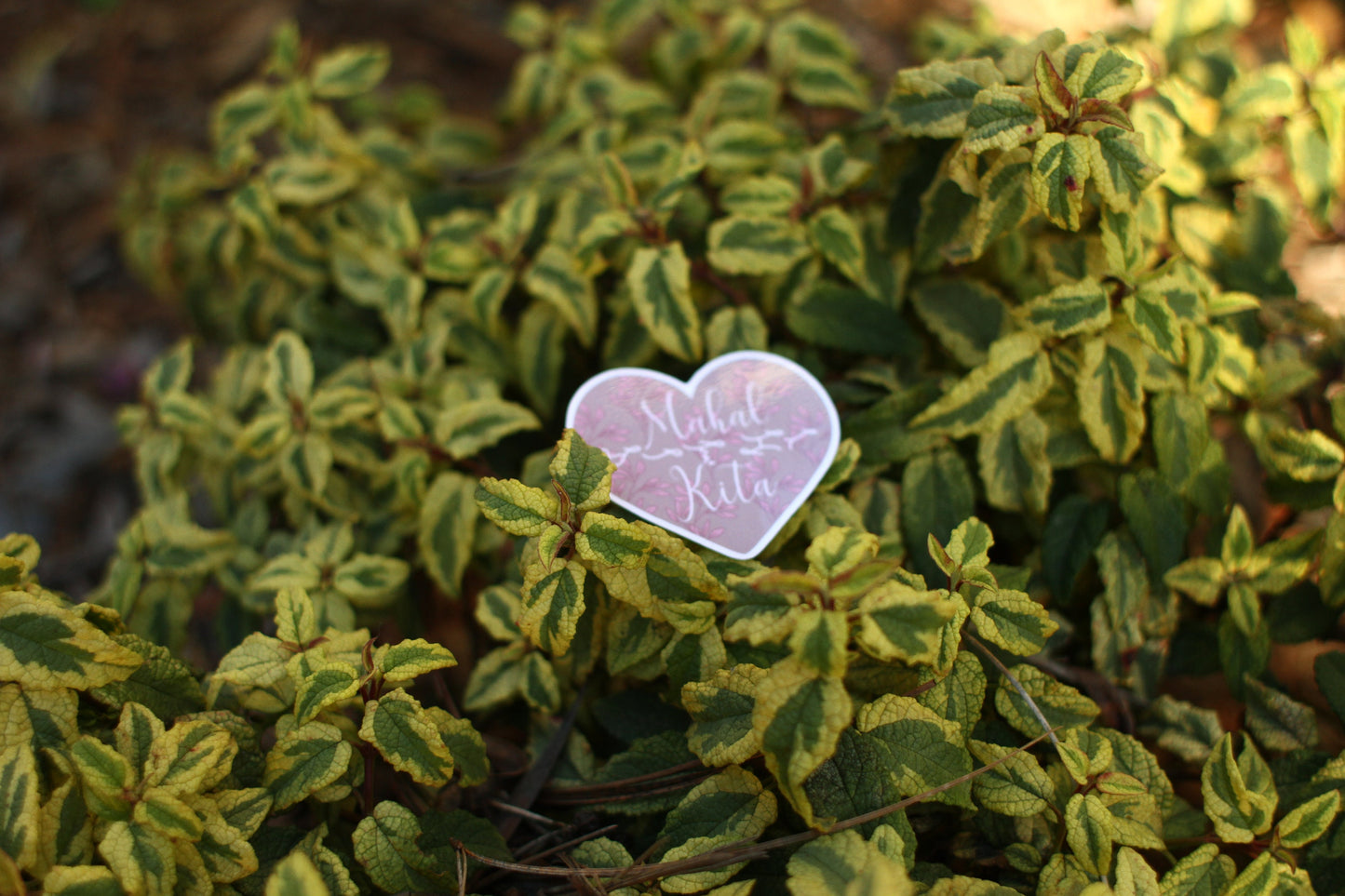 Mahal Kita Baybayin Heart Sticker