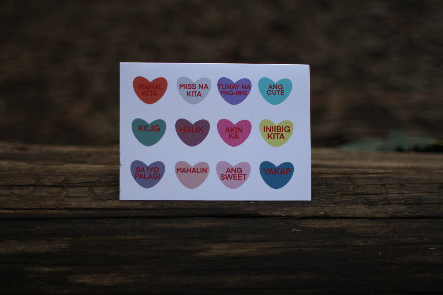 Filipino Conversation Greeting Card