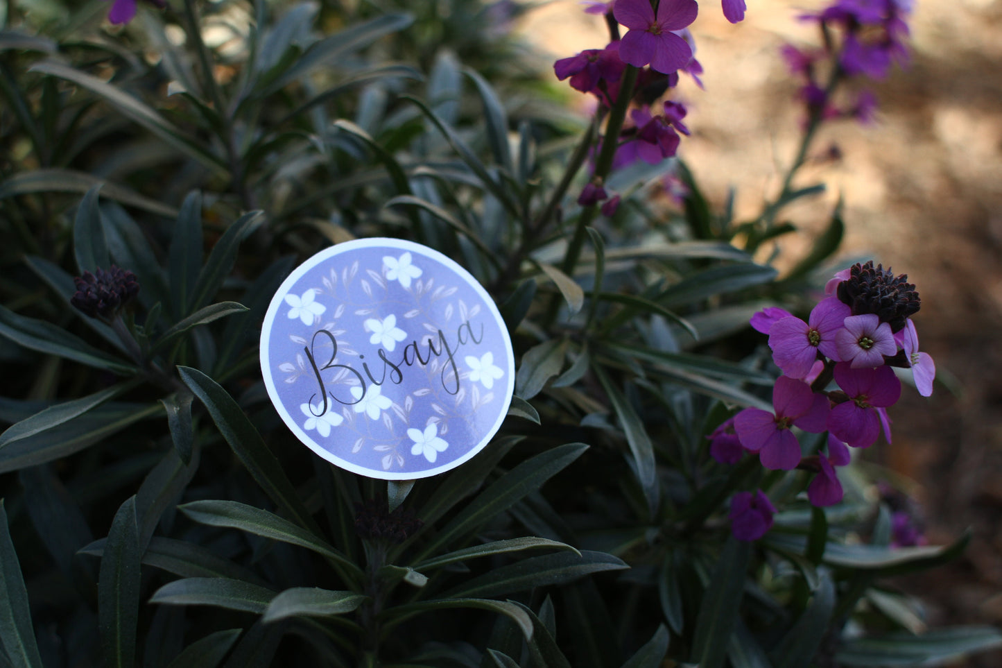 Bisaya Floral Sticker