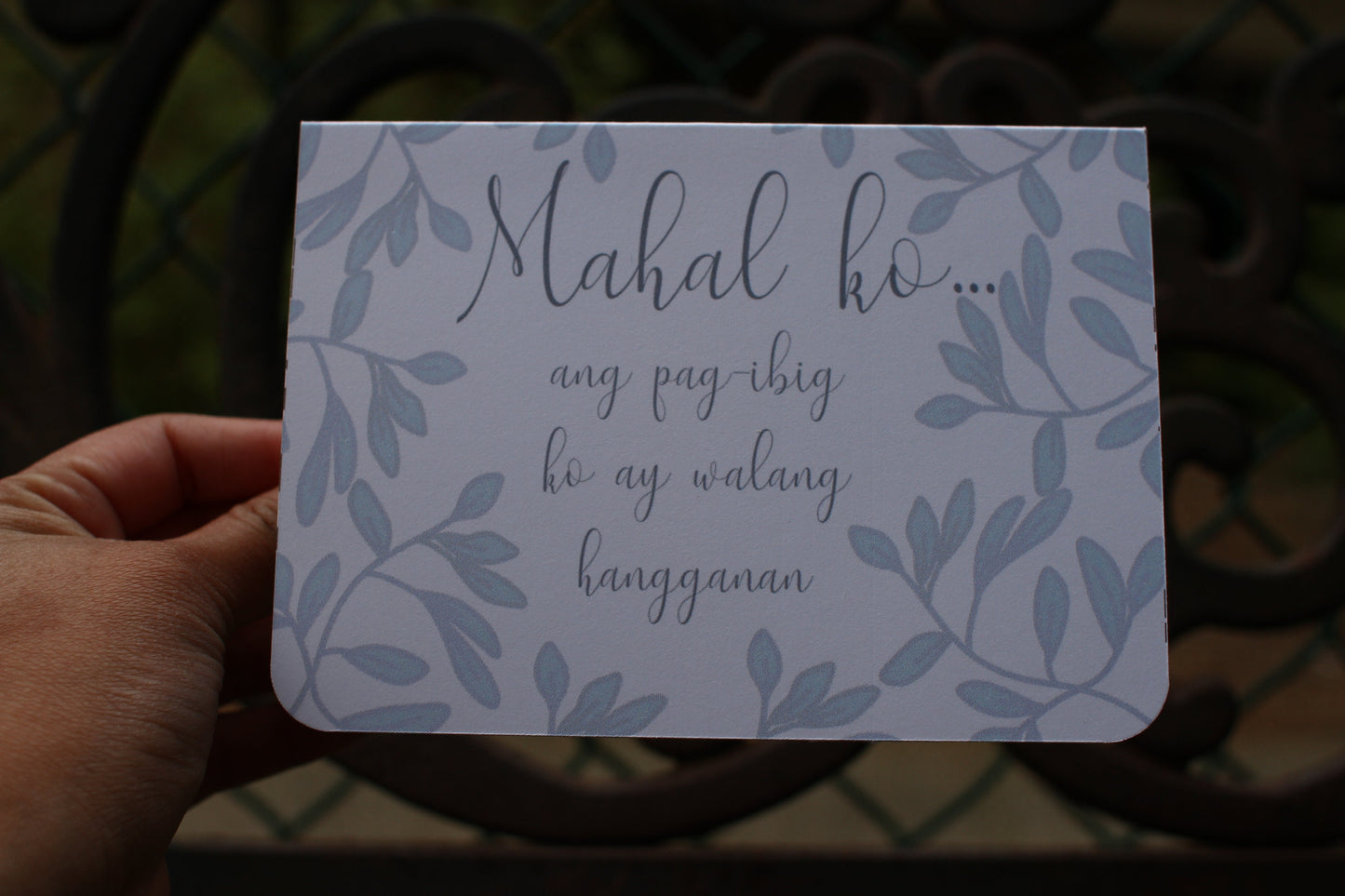 Mahal Ko Greeting Card