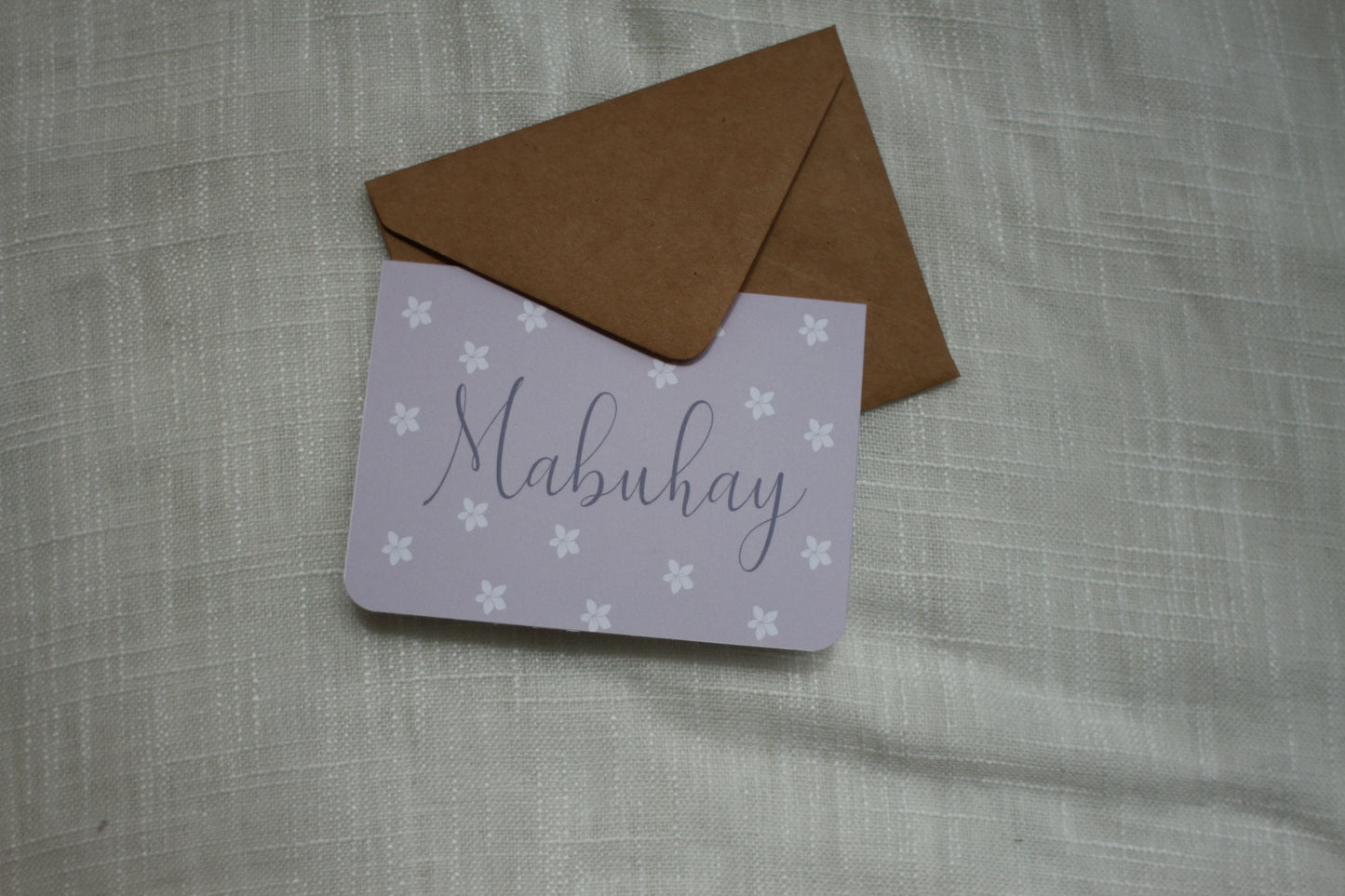 Mabuhay and Salamat Greeting Card
