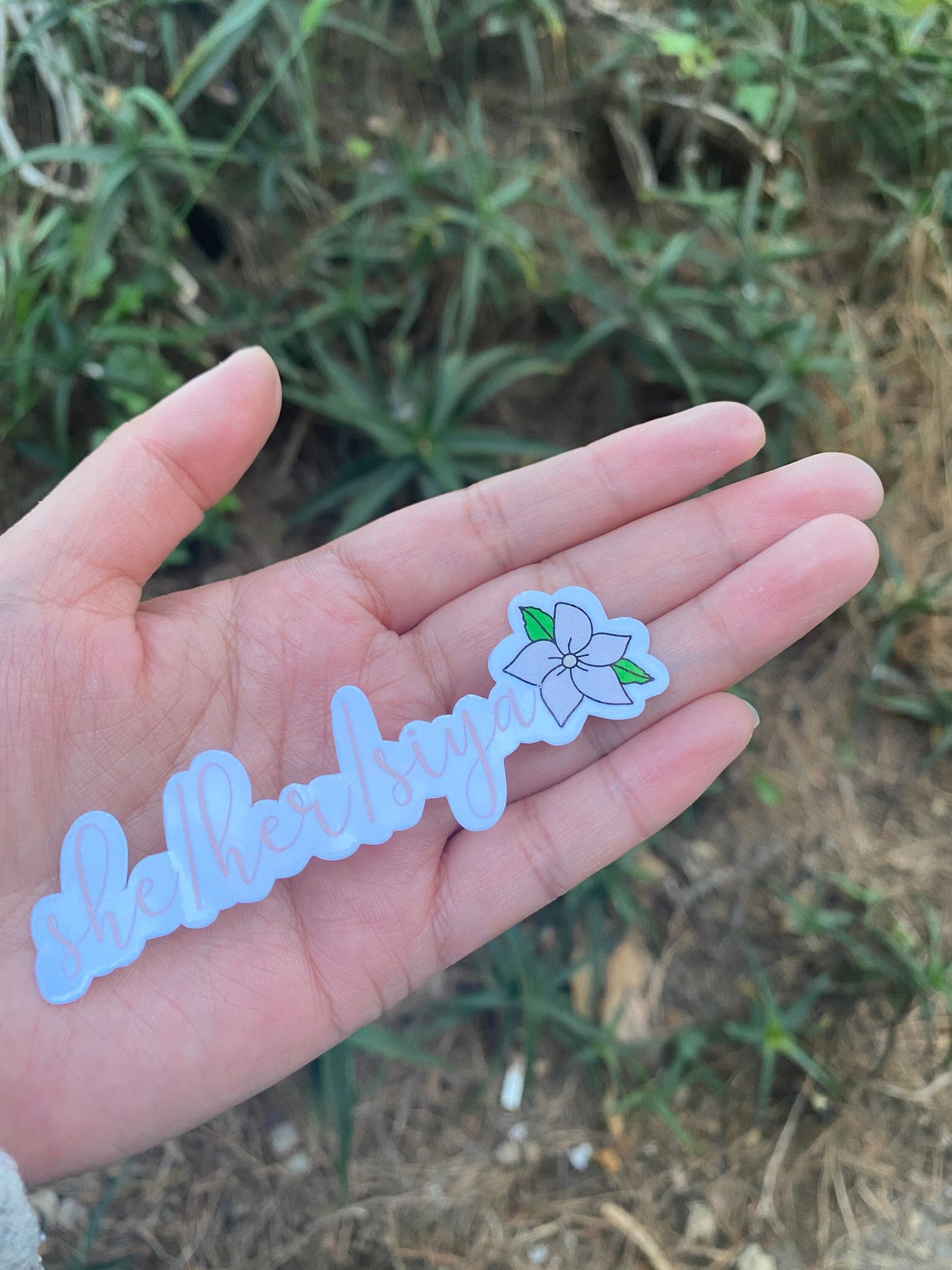 She Her Siya Sticker