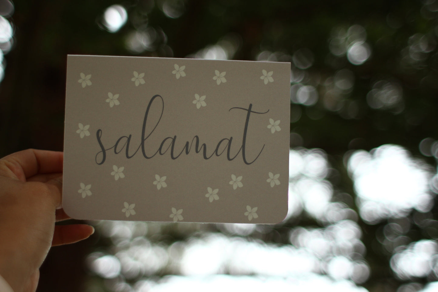 Mabuhay and Salamat Greeting Card