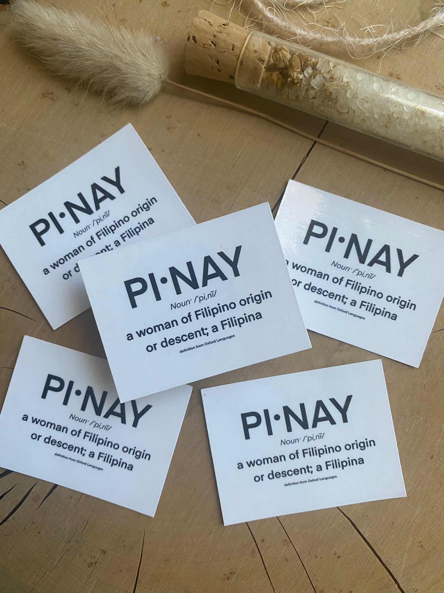 Pinay Definition Sticker