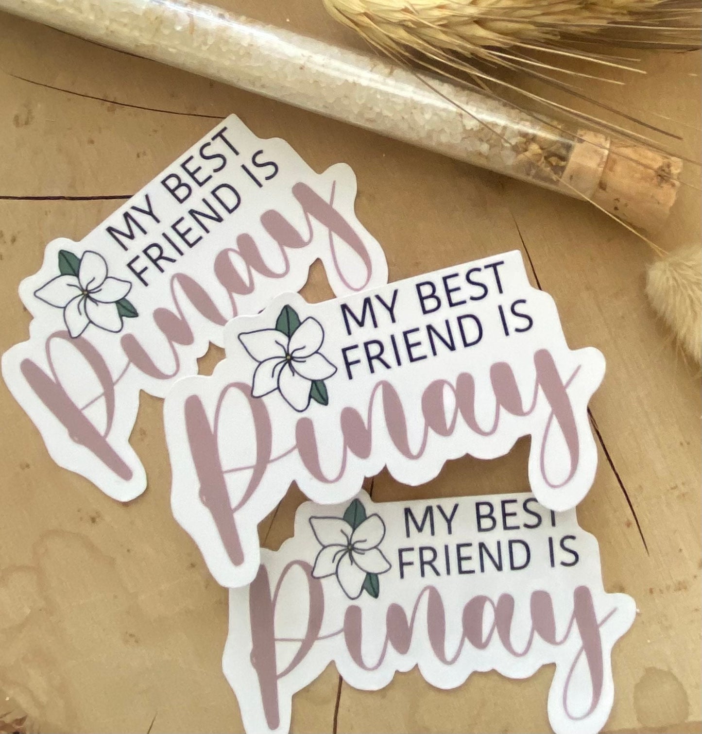My Best Friend is Pinay Sticker