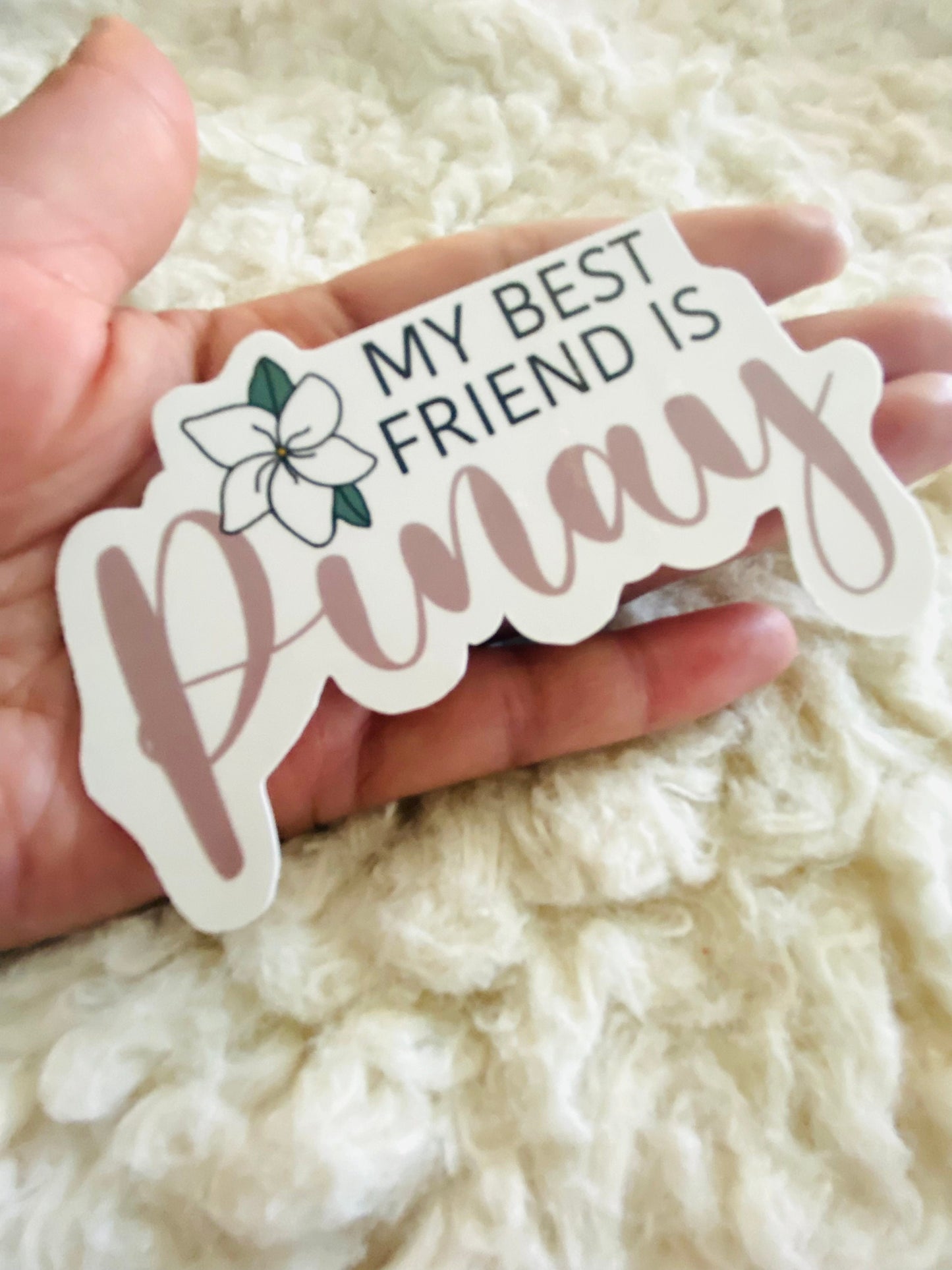 My Best Friend is Pinay Sticker
