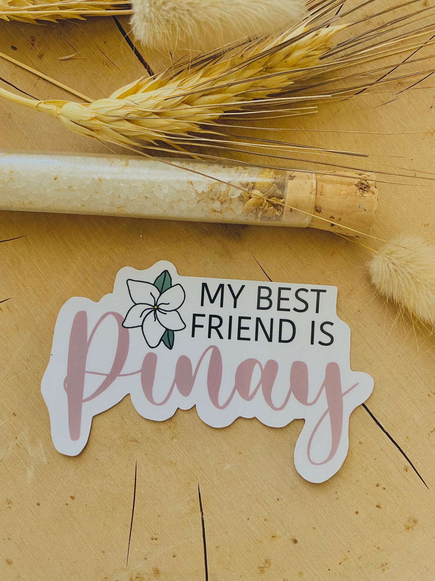 My Best Friend is Pinay Sticker