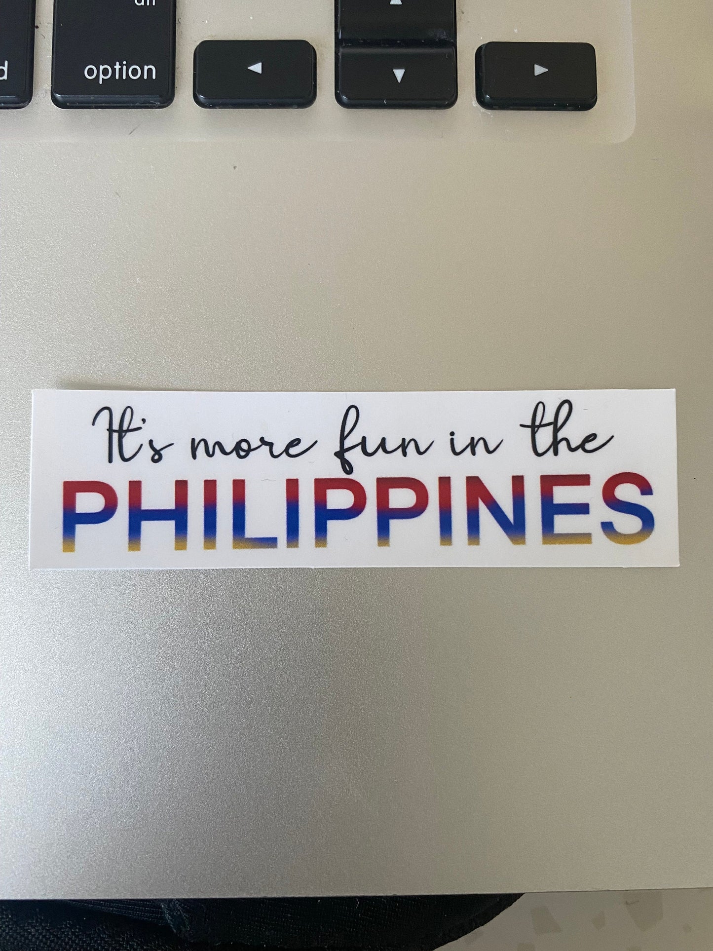 It's more fun in the Philippines Sticker