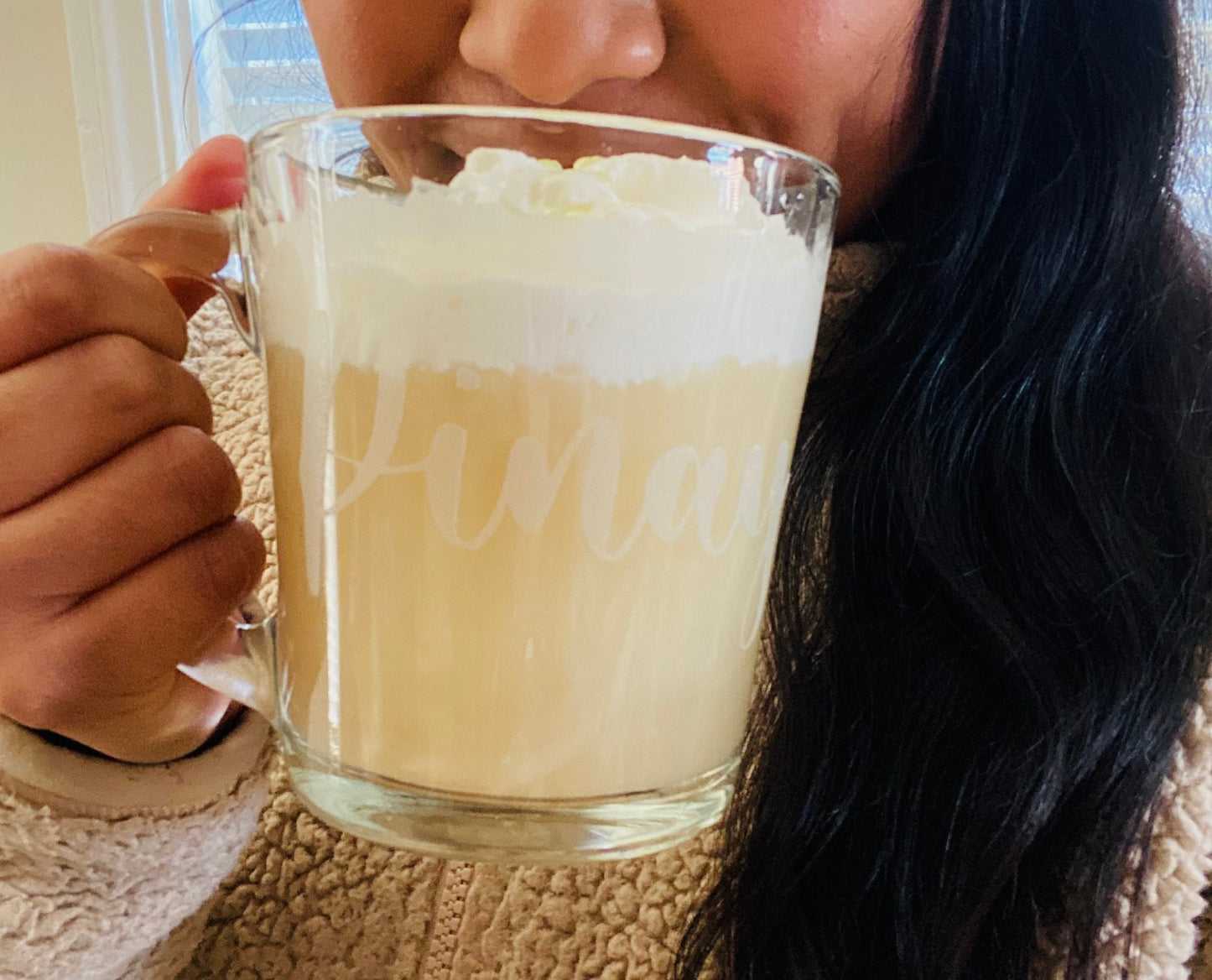 Pinay Glass Mug