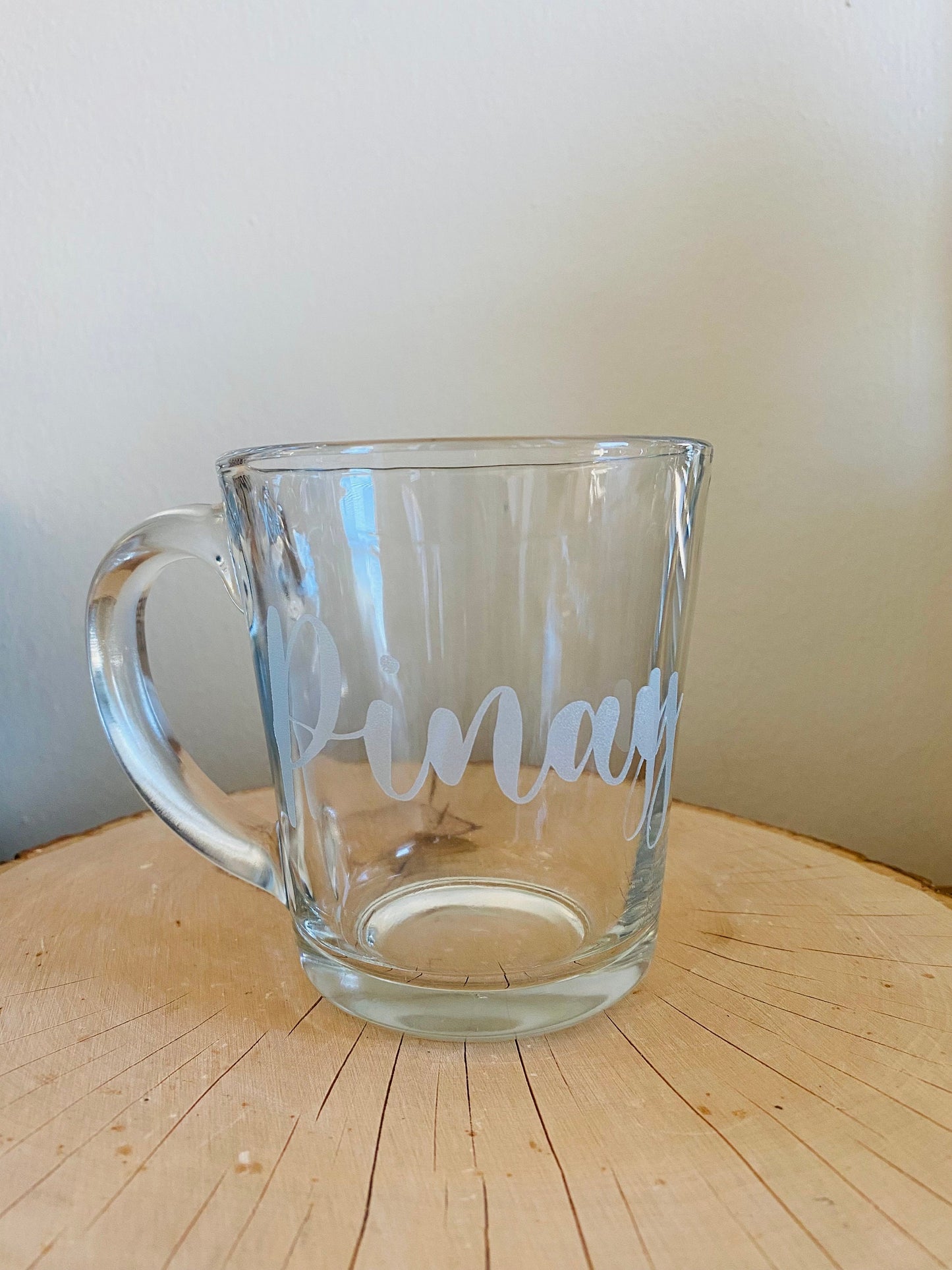 Pinay Glass Mug