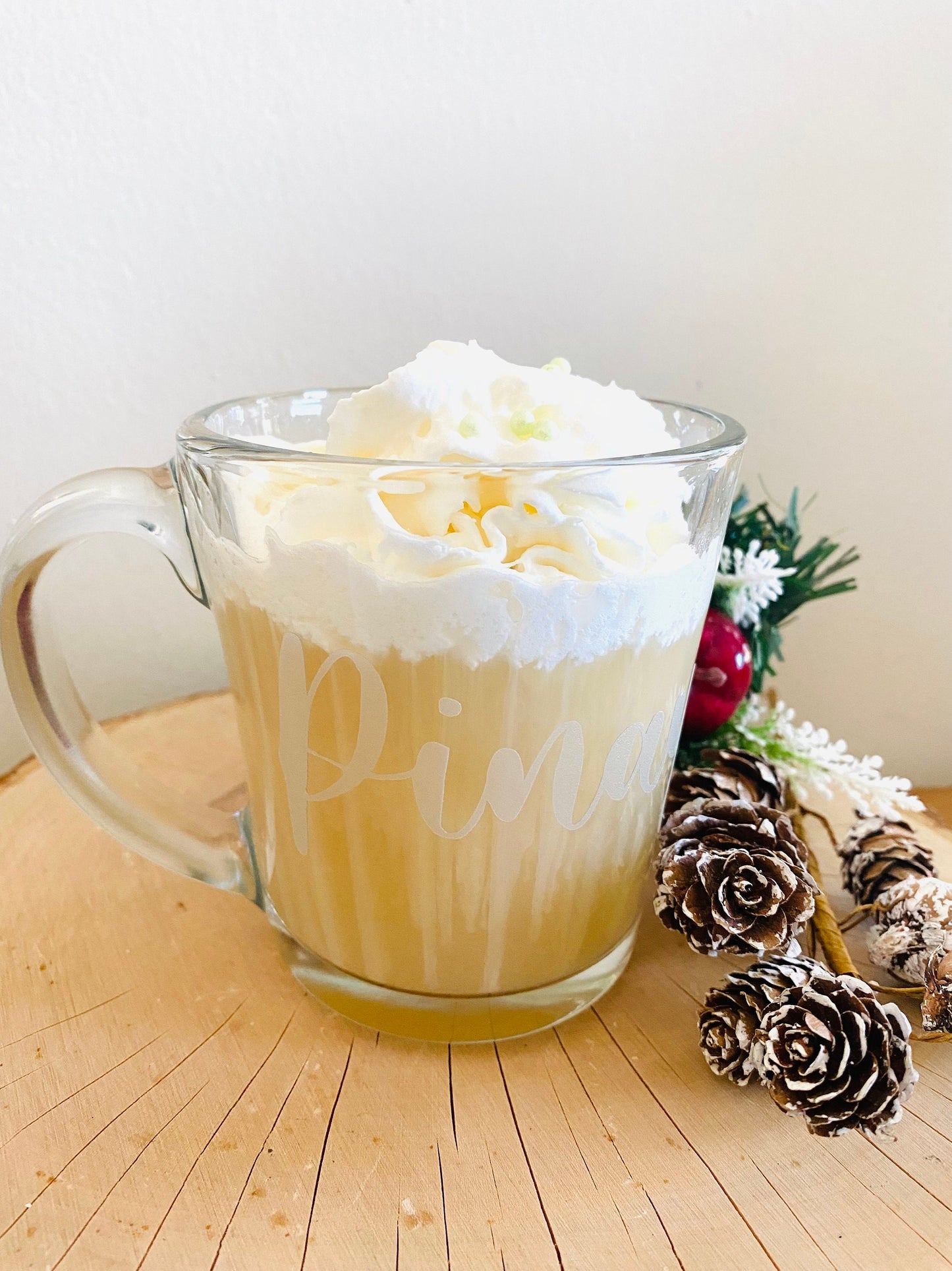 Pinay Glass Mug