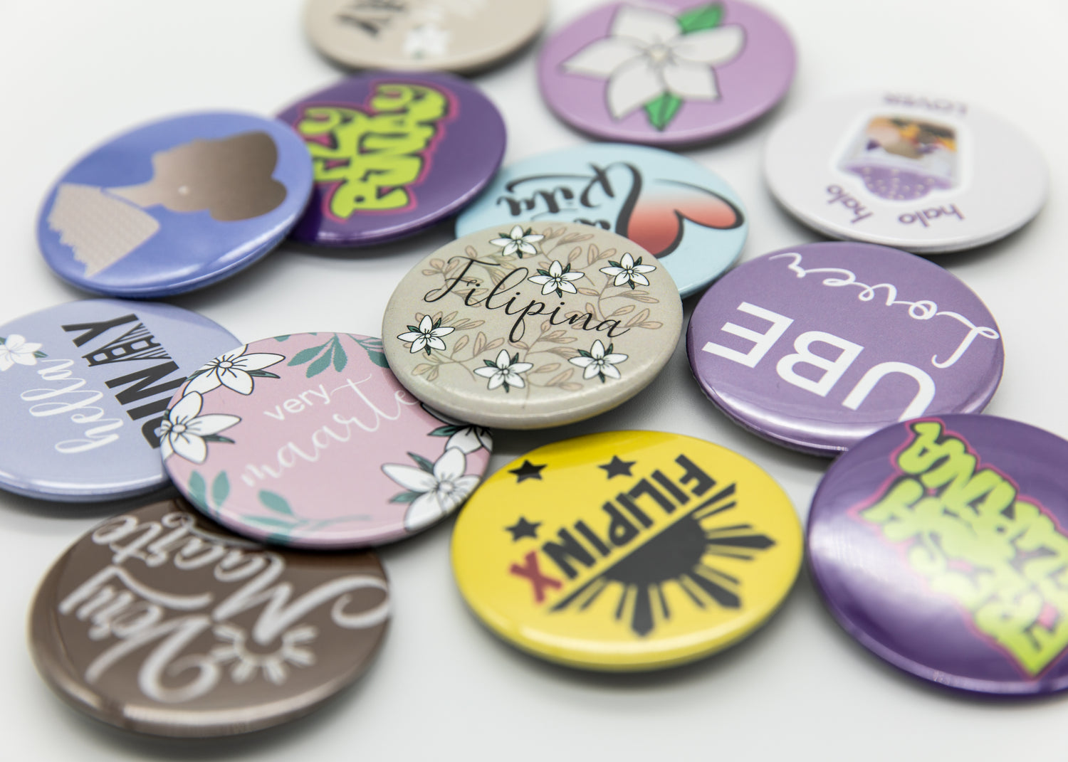 Buttons, Pins, Magnets, Stationaries and More