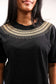 Womens Batok Pattern Crop Top