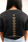 Womens Batok Pattern Crop Top
