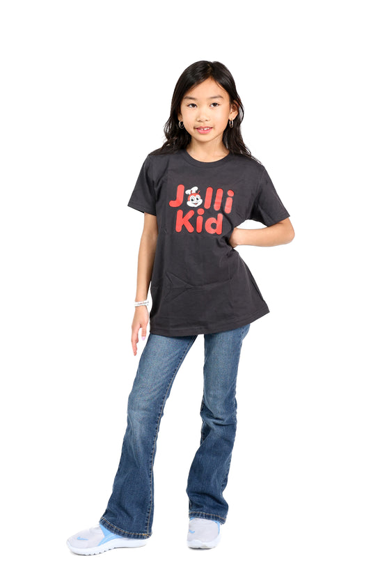 Toddler/Youth Jolli Kid Shirt Dark Grey