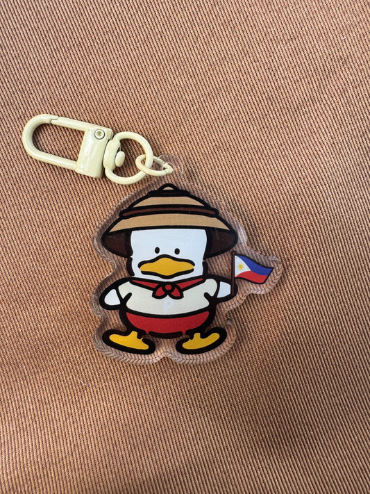 Pekkle 2 Sided Keychain