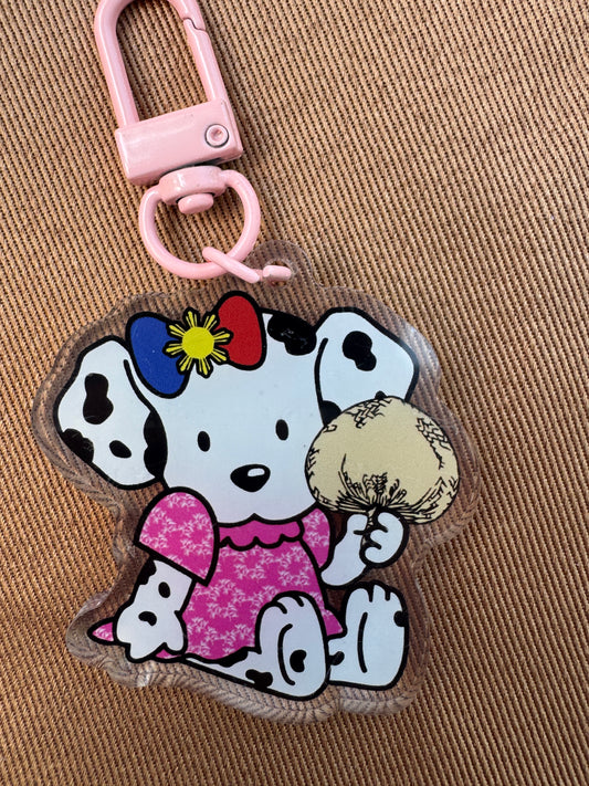 Spottie Dottie 2 Sided Keychain