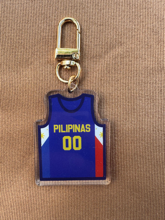Pilipinas Jersey 2 Sided Keychain