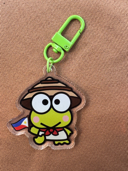 Keroppi 2 Sided Keychain