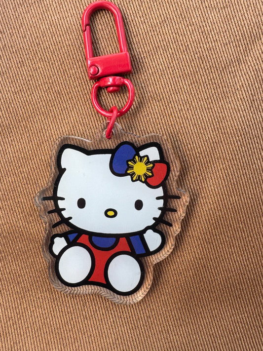 Hello Kitty 2 Sided Keychain