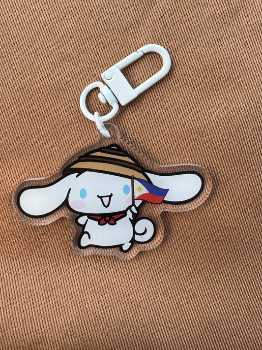 Cinnamoroll 2 Sided Keychain