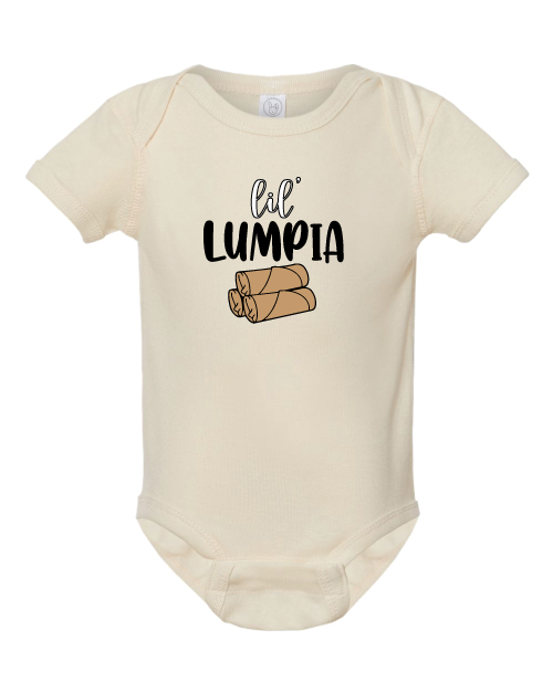 Lil Lumpia Baby Onesie Natural