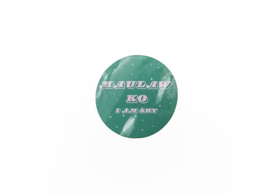 Maulaw Ko (I am Shy) Sticker