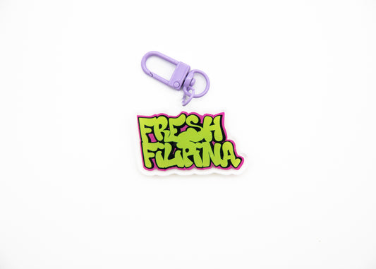 Fresh Filipina 2 Sided Keychain