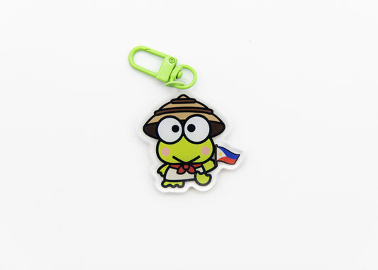 Keroppi 2 Sided Keychain