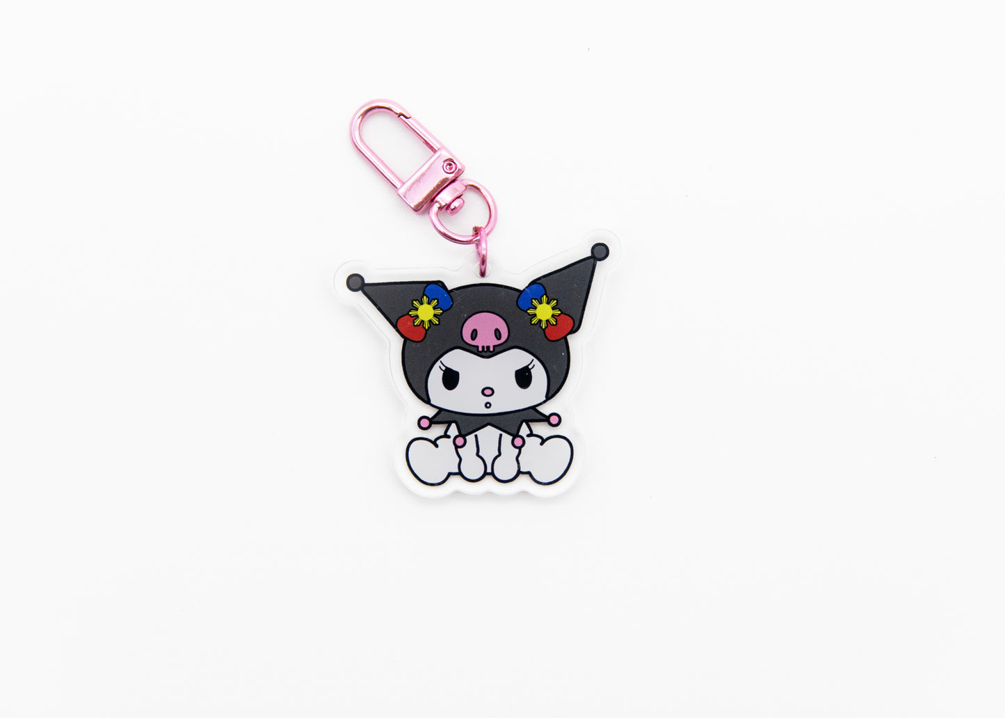Kuromi 2 Sided Keychain