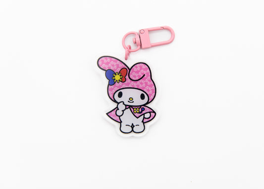 My Melody 2 Sided Keychain