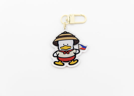 Pekkle 2 Sided Keychain