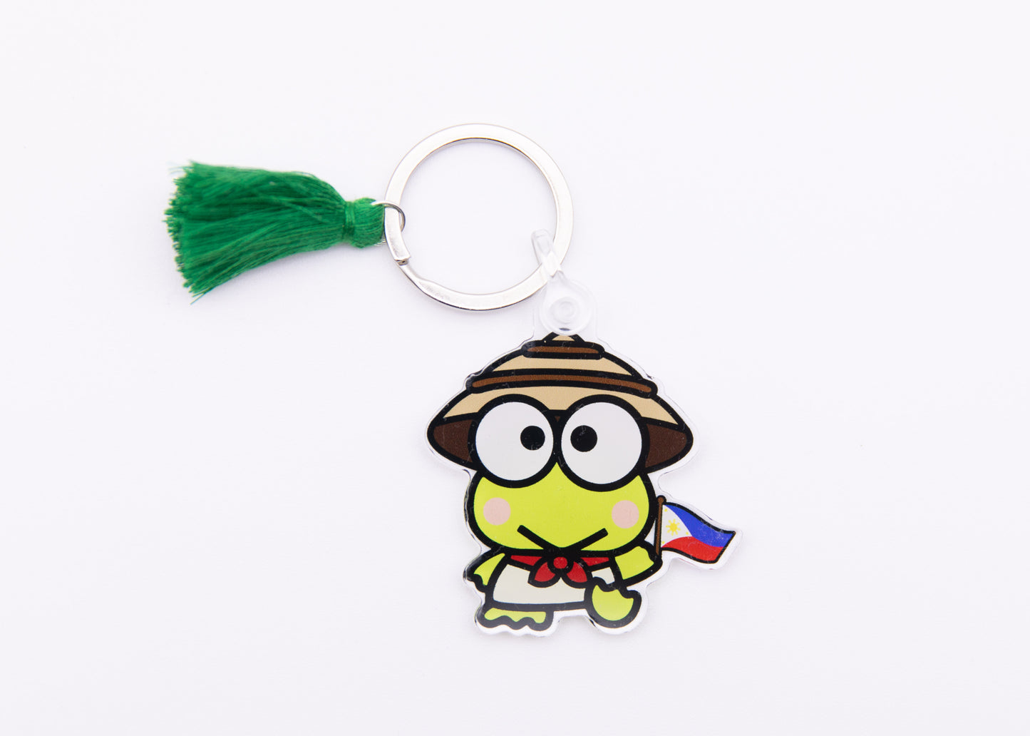 Keroppi Philippines Flag Keychain