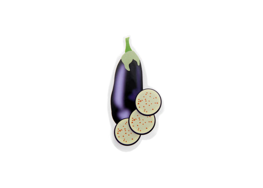 Eggplant Sticker