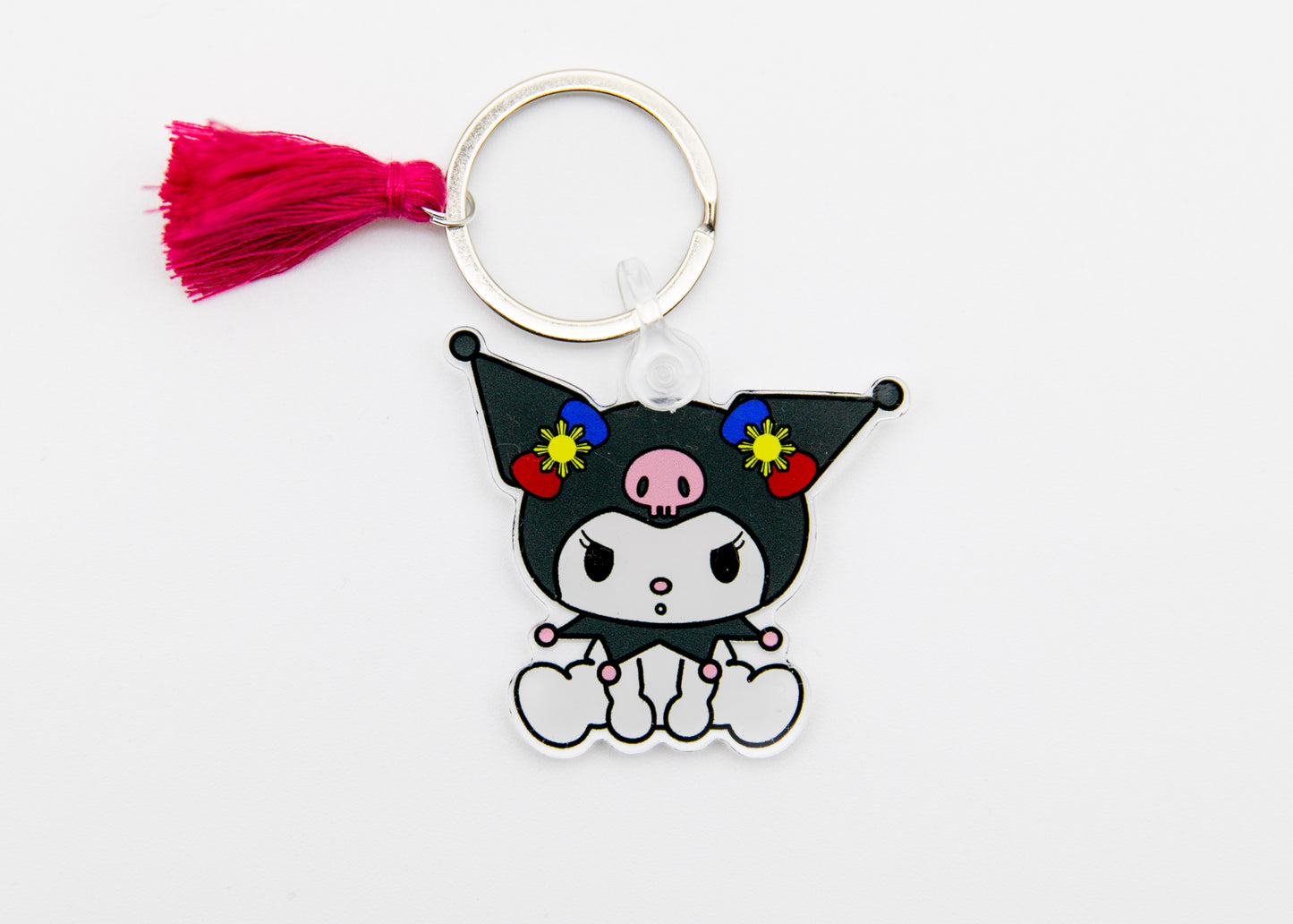 Kuromi Philippines Sun Keychain