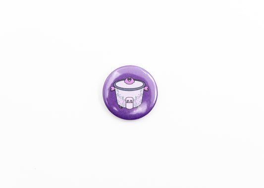 Mini Rice Cooker Round Button