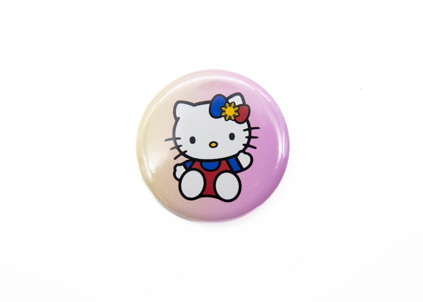 Hello Kitty Round Button