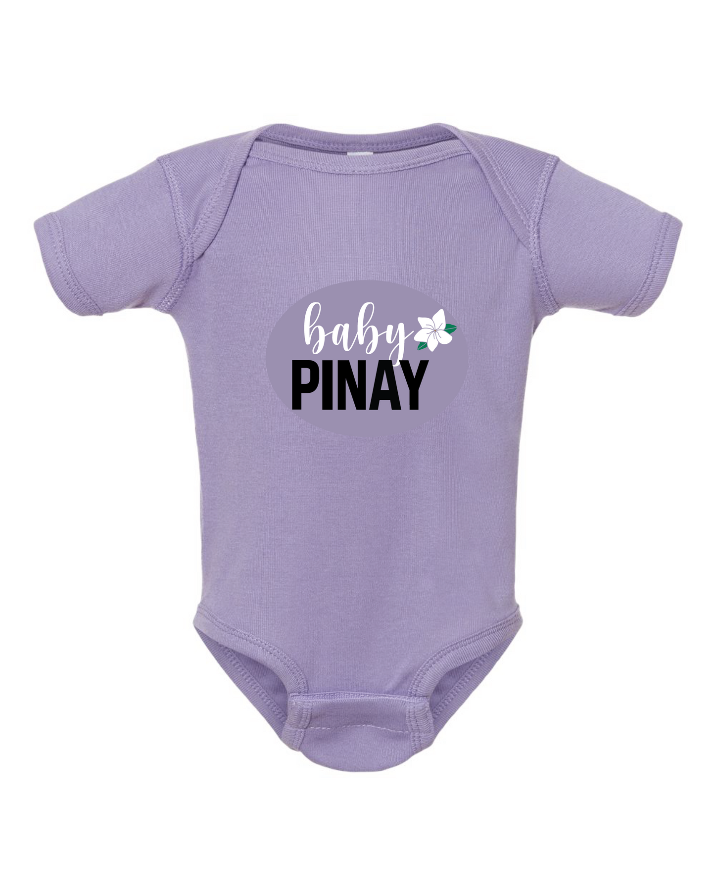 Baby Pinay Onesie Purple