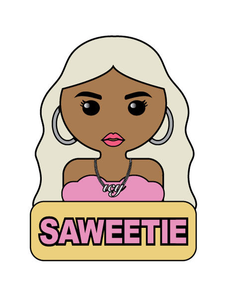 Saweetie Sticker