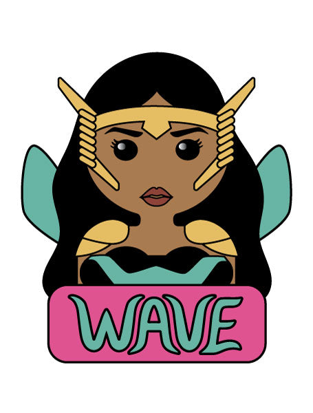 Wave Sticker