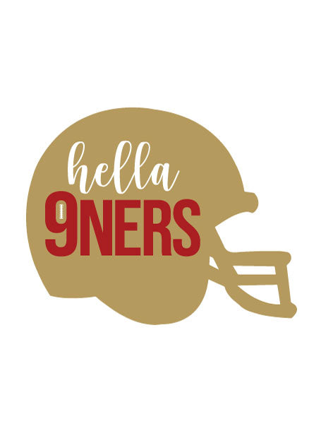 Hella Niners Sticker