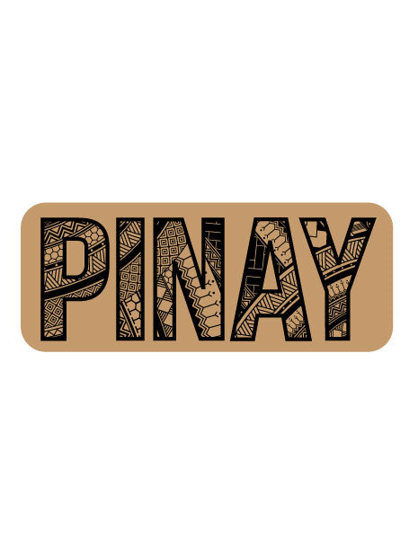 Pinay Tribal Sticker