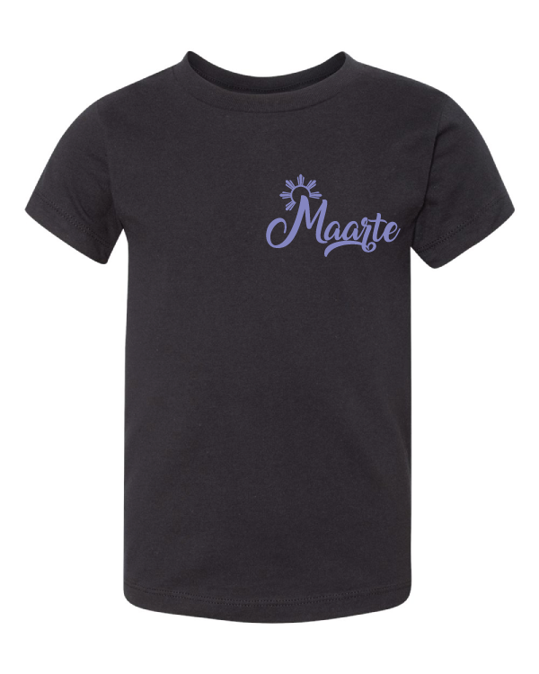 Toddler/Kids Maarte Black Shirt